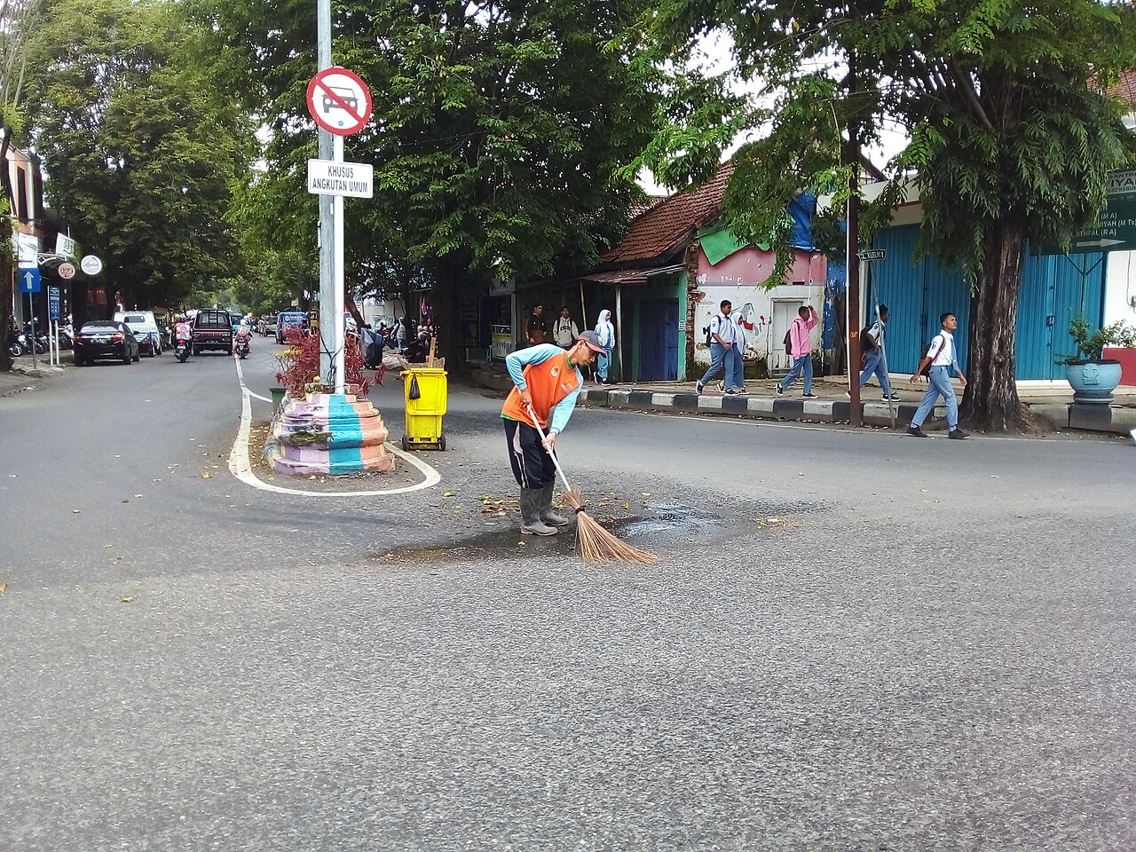 Pengelolaan sampah parigi